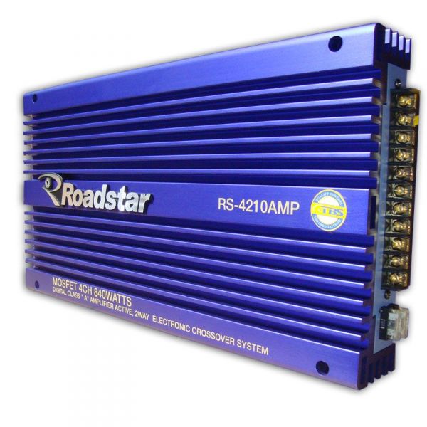 Módulo Roadstar 840 Watts Rs4210 | Rs 4210 AMP+ FRETE GRÁTIS