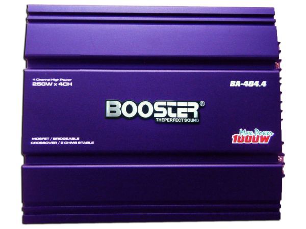 Booster Ba404.4 1000watts 600rms