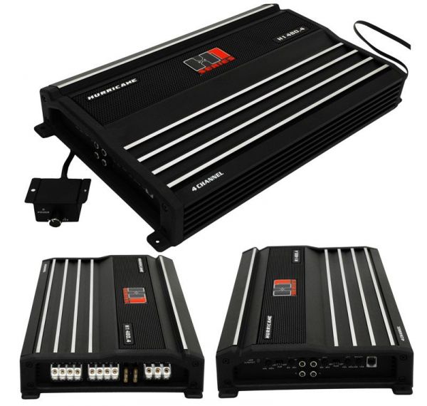 Modulo Amplificador Hurricane H1 480.4 1920w Rms 2/3/4