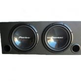 Caixa Pioneer Com 2 Tsw 309 Cara Preta Caixa Dutada D4/s4